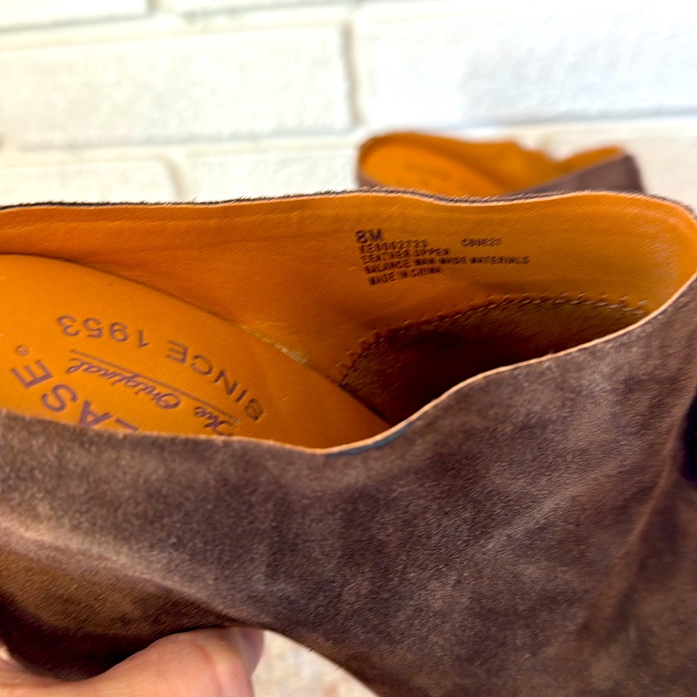 Kork Ease Brown Suede Mules - Picture 2 of 5